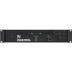 Electrovoice PA2450L Power Amplifer 2 x 450W at 4 Ohms 2 U Rack Space Chassis