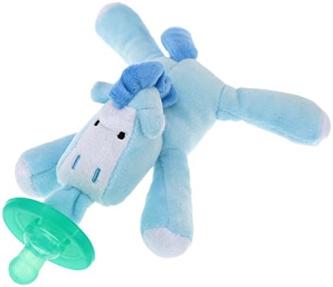 NEW Bippy Stuffed Animal Pacifier, BPA Free - Great Baby Shower Gift Idea! 100% Satisfaction Guarantee