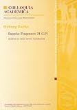 Produkt-Bild: Sappho Fragment 31 (LP) (Colloquia Academica. Akademievortrage Junger Wissenschaftler)