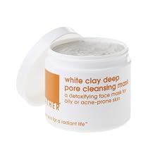 LATHER White Clay Deep Pore Cleansing Mask, 4-Ounce Jar