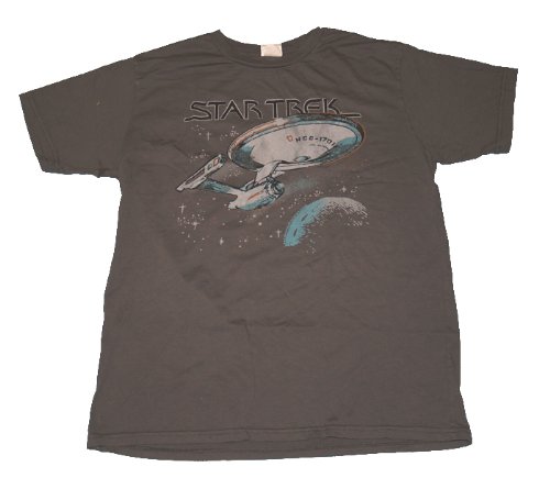 TS182 Star Trek Enterprise Junk Food T-Shirt