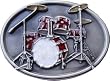 DRUM SET Metal Belt Buckle