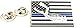 Thin Blue Line Diver Flag Lapel pin