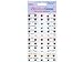 Forever In Time Birthstone Gem Accents, 60 Per Package, Self-Adhesive, 0.2-Inch