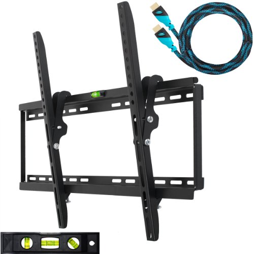 Cheetah Mounts APTMM2B Flat Screen TV Wall Mount Bracket for 32-65-Inch Plasma LED LCD TV