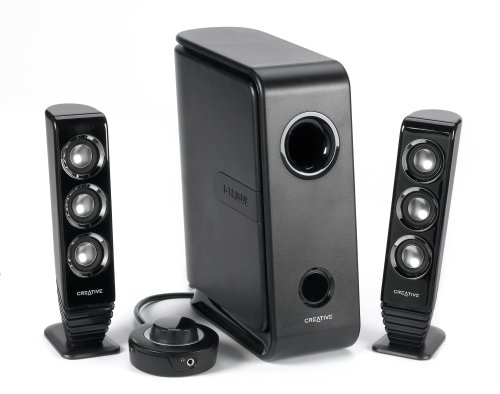 Creative Labs Speaker I Trigue 3000 2.1 24W 3Pc Eng Fr Black Retail