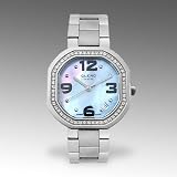 Clerc Womens Stainless Steel Diamond Watch