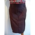 Esprit maternity Umstandsrock Skirt Cargo Style Rock braun