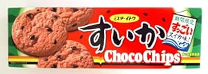 イトウ製菓 すいかチョコチップ 15枚×6袋
