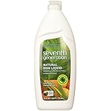 Seventh Generation Dish Liquid, Lemongrass & Clementine Zest-25oz
