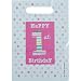 Baby Girl's 1st Birthday Loot Bags 8ct