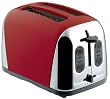 Prestige Deco Toaster, Red, 2 Slice