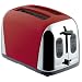 Prestige Deco Toaster, Red, 2 Slice