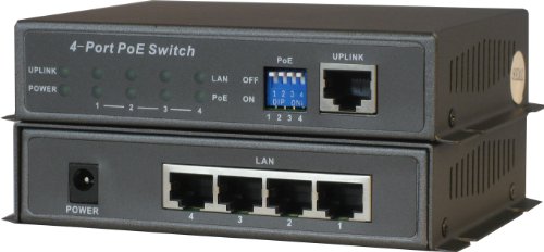 4 Port Network POE Switch (Full Power 15.4 Watt/ch)