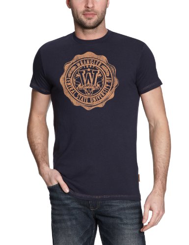Wrangler Herren T-Shirt W7712FK46, Gr. 48/50 (M), Grau (total eclipse 46) Preisvergleich