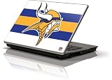 Skinit Minnesota Vikings Retro Logo Flag Vinyl Skin for Generic 12in Laptop (10.6in X 8.3in)