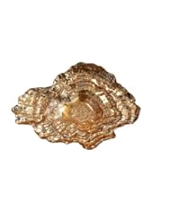 Kitchen: Arda Oyster 9-Inch By 7-Inch Small Dish, Silver Amber, Set of 4 - Arda Glassware