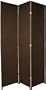 Rattan Style Extra Large Room Divider Partition - 7ft. Tall Woven Fiber Folding Privacy Floor Screen - 3 Sizes 6 Colors