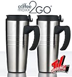 Produkt-Bild: TV Das Original 01146 Coffeemaxx 2 Go Thermobecher 2er-Set
