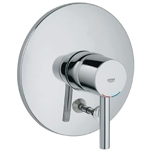 Grohe 19 494 000 Essence Pressure Balance Diverter Valve Trim, StarLight Chrome by 