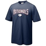 Nike Washington Nationals Navy Blue Youth 2008 Practice T-shirt