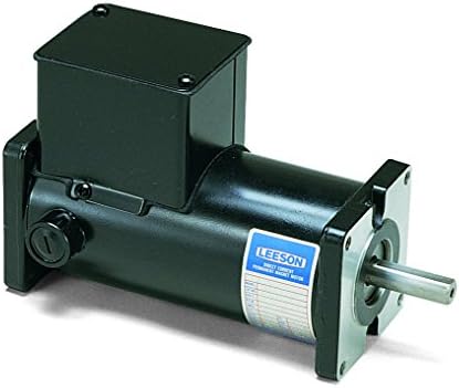 Permanent Magnet 90V DC Motor 1/6 hp 1750 RPM 31GS Frame Leeson Electric Motor # M1120042
