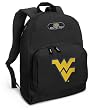 WVU Backpack Black West Virginia University for Travel or School Bags - BEST QUALITY Unique Gifts For Boys, Girls, Adults, College Students, Men or Ladies