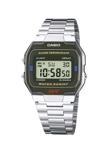 Casio Collection Herren-Armbanduhr Digital Quarz A163WA-1QES