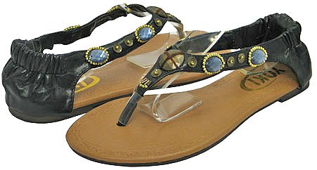 Yoki Suzan Black Women Sandal