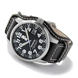 Invicta Men's I Force Military Lagarto Style Leather Strap Watch