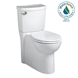 American Standard 2988.101.020 Concealed Trapway Cadet 3 Right Height Round Front Flowise 1.28 gpf Toilet with Seat, White