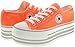 Maxstar Women's C50 6 Holes Platform Canvas Low Top Neon Sneakers