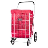 Cart Liner with Hood for Laundry & Shopping - Dark Blue