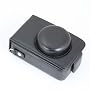 New Black Hard Leather Case for PANASONIC LUMIX LX3, LEICA D-LUX Digital Camera as DMW-CLX3.