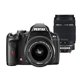 Pentax K-r 12.4 MP Digital SLR Camera with 3.0-Inch LCD and 18-55mm f/3.5-5.6 and 55-300mm f/4-5.8 Lenses (Black)