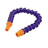 uxcell　フレキシブルクーラントパイプ　コネクター　フラクシブル　13mmツレッド　プラスチック