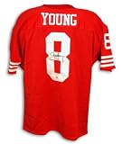 Autographed Steve Young San Francisco 49ers Throwback Red Jersey