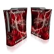 Apocalypse Red Design Xbox 360 Front Panel Protector Skin Decal Sticker