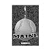 Maine Black Bears Solid Sterling Silver MAINE'' Baseball Pendant