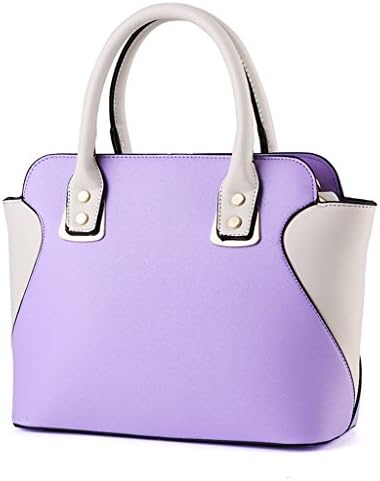 High Quality Women Purple Handbags PU Leather Casual Shoulder Bags