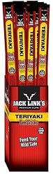Jack Link's Beef Stick, Teriyaki, 1.5-Ounce Sticks (Pack of 24)