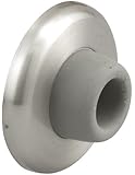 Prime-Line Products J 4540 Wall Stop, 2-1/2 in. Outside Diameter Steel Cover w/1-1/8 in. Round Rubber Bumper