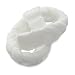 Gamma Braided Flat Head Band, White
