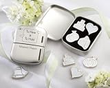 To Have and To Hold Set of Four Magnets in Classic Refrigerator Tin (Set of 96) - Baby Shower Gift