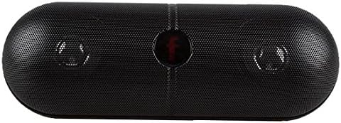 B50 Mini Pill Portable XL Bluetooth Speaker with FM Radio, Support TF Card(Black)