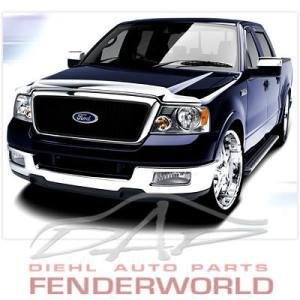 FORD F150 MARK LT 04 05 06 07 08 CHROME BUG DEFLECTOR