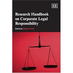 Research Handbook on Corporate Legal Responsibility (Elgar Original Reference)