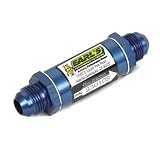 Earl's 230108ERL 8 Blue Anodized Aluminum Fuel Filter