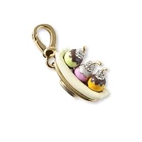 banana split gold charm