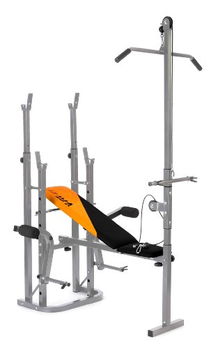 V-Fit STB-09-4 Herculean Folding Weight Training Bench